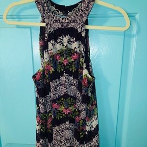 Francesca’s floral flawless dress
